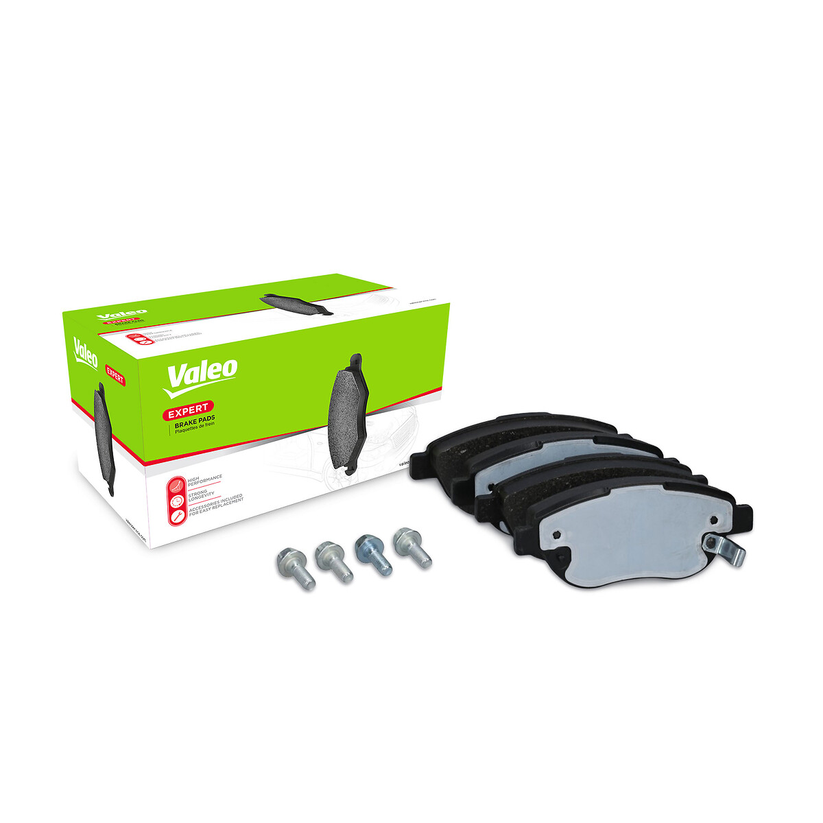 Jeu de 4 plaquettes de frein VALEO ref. 302710A